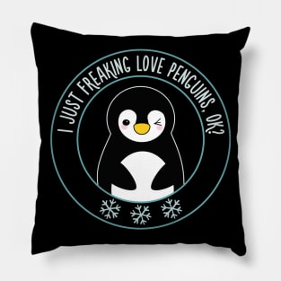 I just freaking love penguins, ok? Dark Pillow