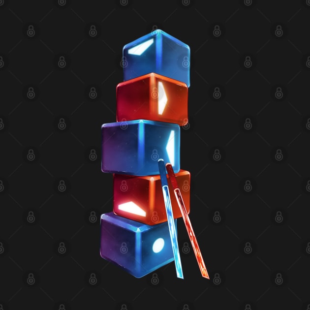 Beat Saber Cubes by Ivis_sans