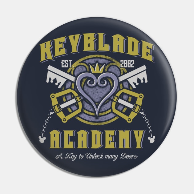 Keyblade Academy Pin by Arinesart