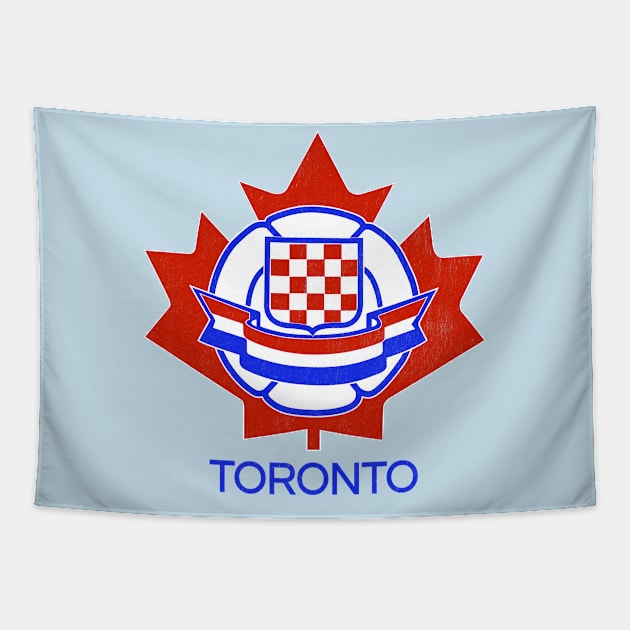 Defunct Toronto Metros-Croatia Soccer 1972 Tapestry by LocalZonly