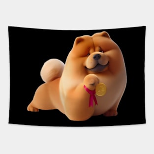 Chow Chow Dog Tapestry