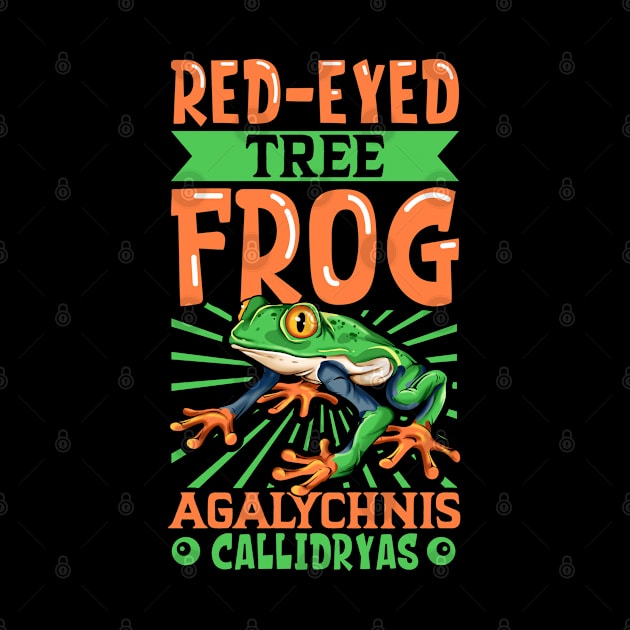 Red-eyed Tree Frog by Modern Medieval Design