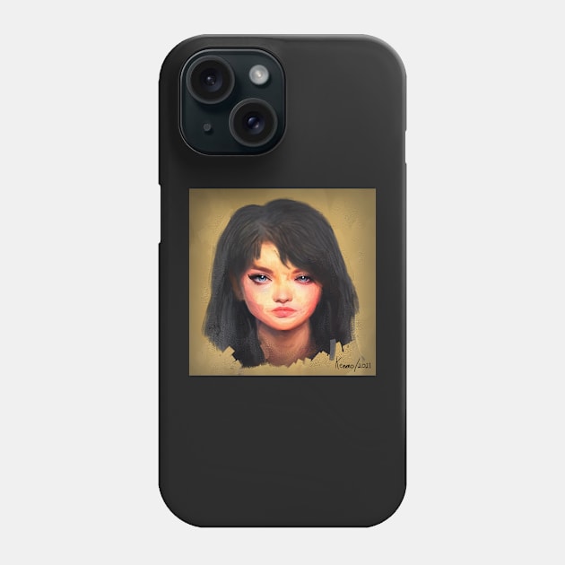 Pretty Lady Phone Case by kenmo