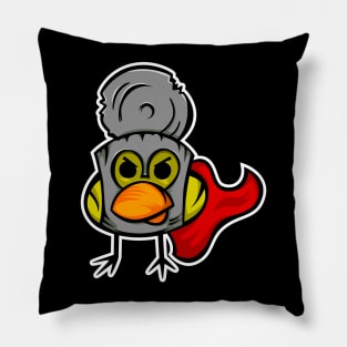 Captain Chick Black Version Pillow