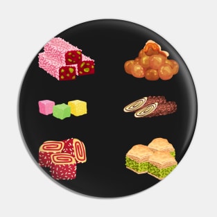 Traditional Turkish Delights Pin