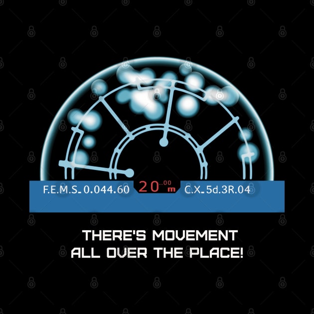 "There's movement all over the place!" Aliens (1986) Motion Tracker by SPACE ART & NATURE SHIRTS 