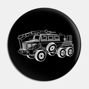 Buffalo mine protected vehicle Pin