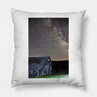 Barn and Stars Pillow