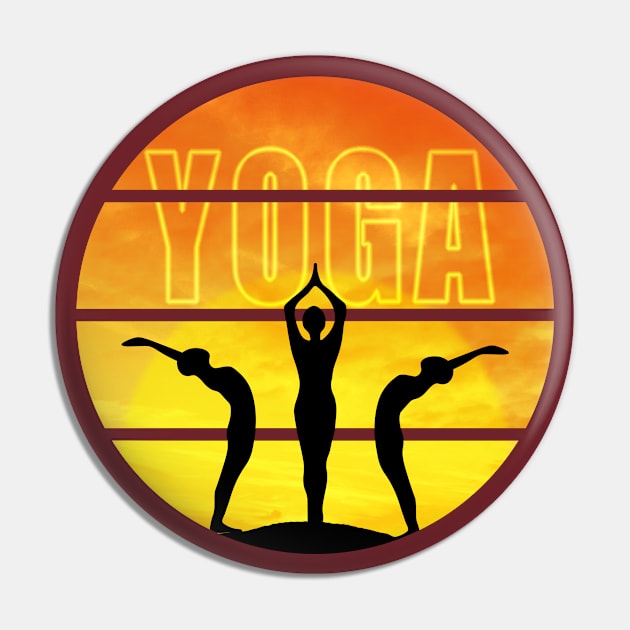 Yoga poses Pin by Carrie T Designs