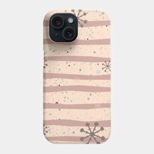 Winter Snowflake Pattern Phone Case