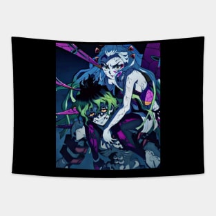 DAKI & GYUTARO MERCH VTG Tapestry