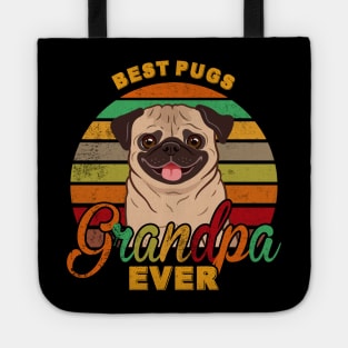 Best Pugs Grandpa Ever Tote