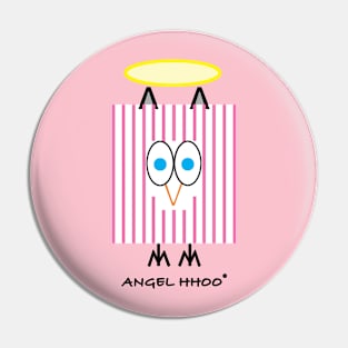 Angel Hhoo Pink Pin