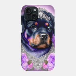 Rottweiler Princess Phone Case