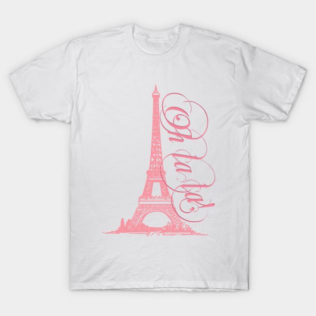 Discover Oh La La - Eiffel Tower Paris - Funny French - Oh La La - T-Shirt