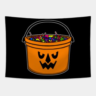 McGoblin Trick or Treat Pail Tapestry