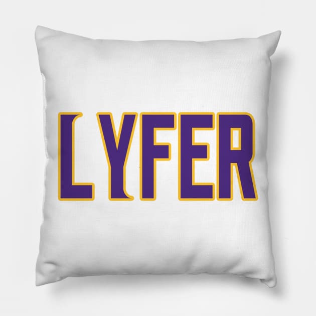 Minnesota LYFER!!! Pillow by OffesniveLine