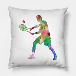 Male tennis player Pillow