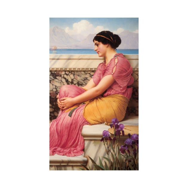 Absence Makes the Heart Grow Fonder by John William Godward by Classic Art Stall