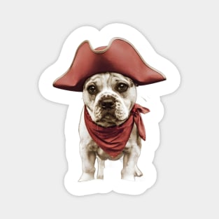 the Pirate Pup with Banana Neck Magnet