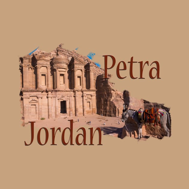 Petra, Jordan: The Monastery by RaeTucker