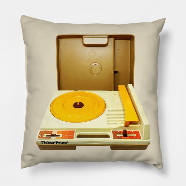 Ultimate Retro Turntable Pillow by Scum & Villainy