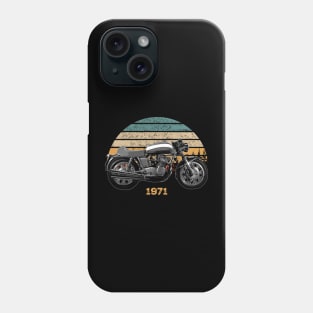 1971 MV Agusta 750S Vintage Motorcycle Design Phone Case