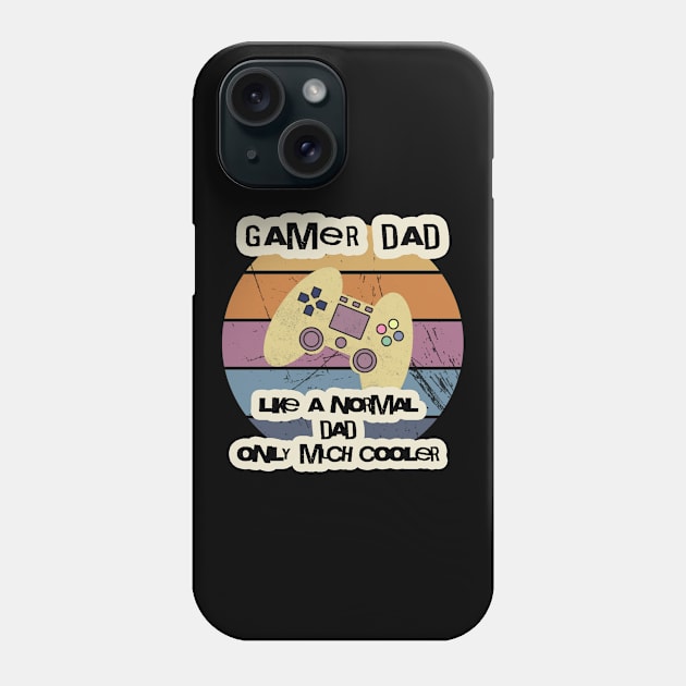 I'm a Gamer Dad Funny Gifts for Gamers Fathers Day Mens Gaming Phone Case by Abderrahmaneelh