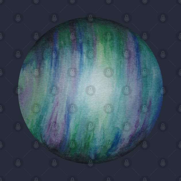 Planet Uranus by drawnexplore