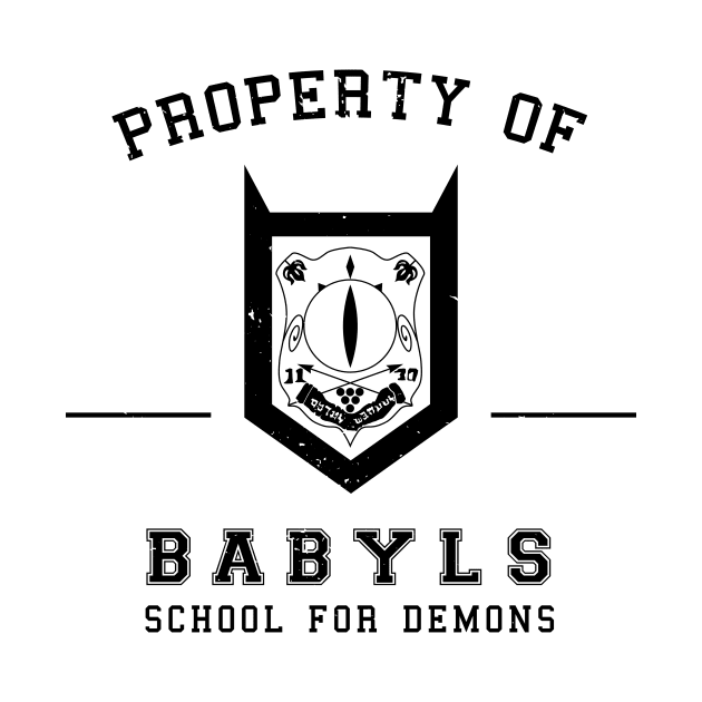 Property of Babyls School for Demons - Inverted by CCDesign