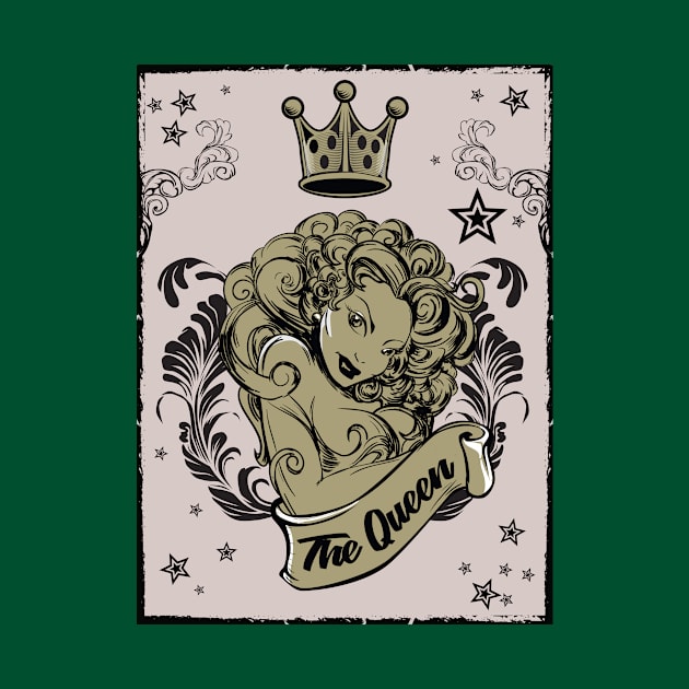 The Queen of Gambling Playing Cards by Wear Your Story