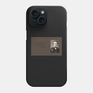 Edgar Allan Poe Phone Case