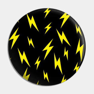 Lightning bolt pattern Pin