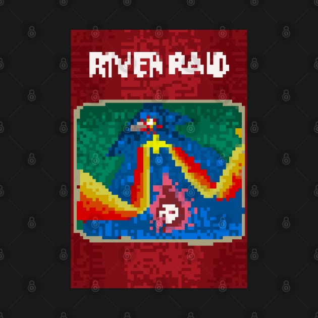 River Raid Pixel by The Brothers Co.