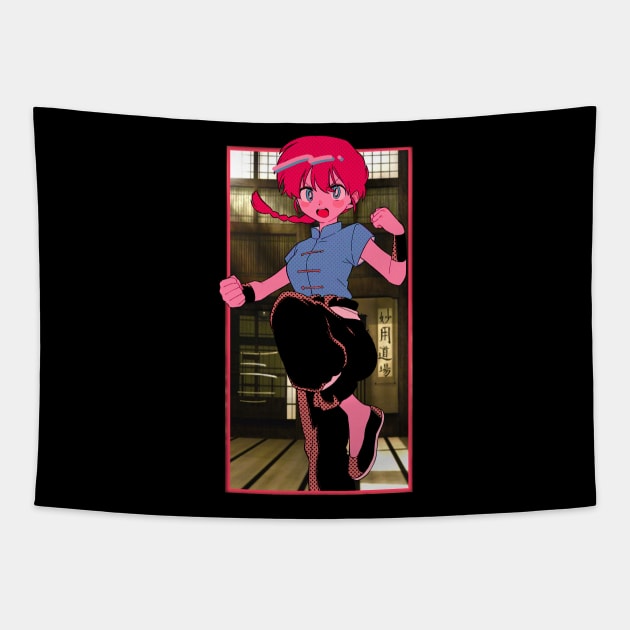 Ranma (Ranma 1/2) Tapestry by hidexmian