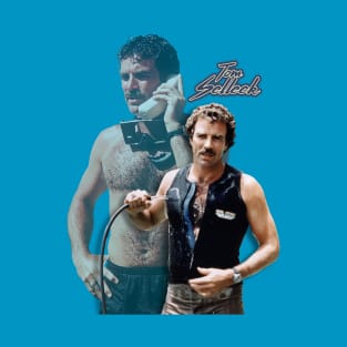 tom selleck swiming T-Shirt