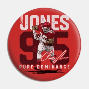 Chris Jones Kansas City Dominance Pin