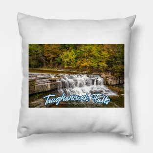 Taughannock Falls Tompkins County New York Pillow