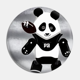 VHS Robot Panda Nfl Pin