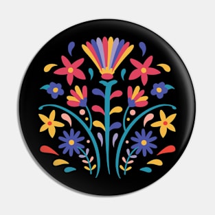 Flower Painting Pin