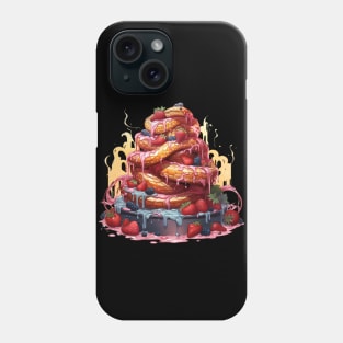 Spaghetti Snake Fruit Pancake Phone Case