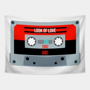 Look Of Love Classic Retro Cassette Tapestry