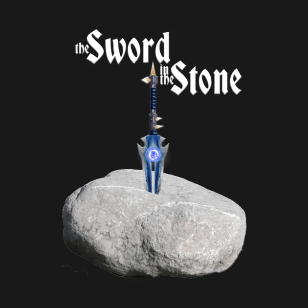 The Sword In The Stone - Thunderfury - WoW Classic - White Writing by DadbodsTV