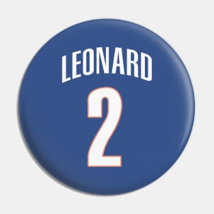 Clippers leonard Pin