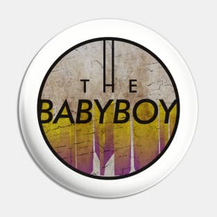 THE BABYBOY - VINTAGE YELLOW CIRCLE Pin