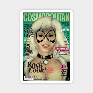 Black Cat on Cosmo! Magnet