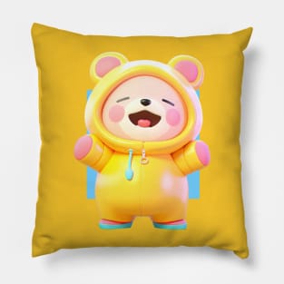 AKBLM - HAPPY CHIBI チビ KUMA WANTS HUGS | KAWAII 3D ANIME MASCOT Pillow