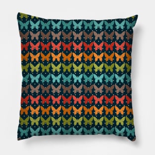 Rainbow Butterfly Pillow