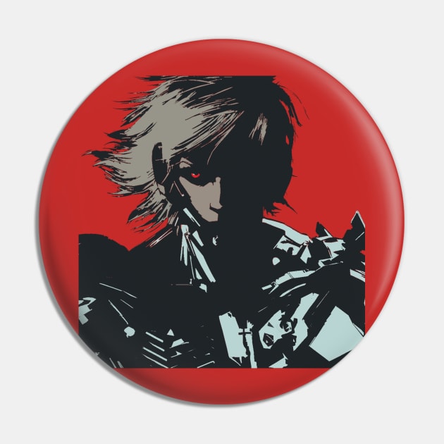 Metal Gear Solid - Snake and Raiden Enamel Pin Set