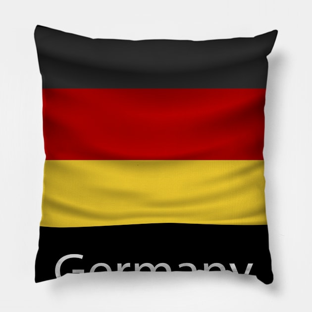 Germany Flag Pillow by fistfulofwisdom